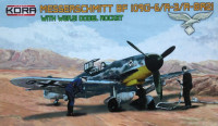 Kora Model KPK72020 Bf 109G-6/R-3/R-BR21 w/ WGr.21 Dodel rocket 1/72