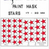 Sx Art 20008 Mask Stars 17 - 20mm