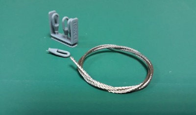 Zedval T35001 Трос с коушами вариант 1 1/35