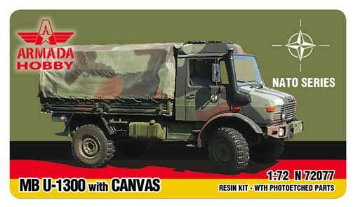 Armada Hobby N72077 MB U 1300 w. CANVAS 1/72