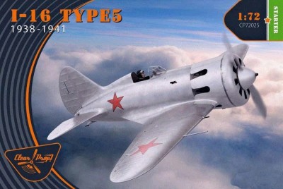 Clear Prop CP72025 I-16 Type 5 '1938-1941' (9x camo) 1/72