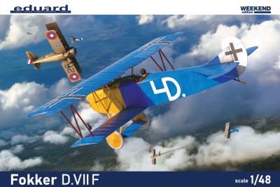 Eduard 8483 Fokker D.VIIF (Weekend Edition) 1/48