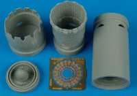 Aires 4431 F-16C Block 30/40/50/60 exhaust nozzle - HASEGAWA 1/48
