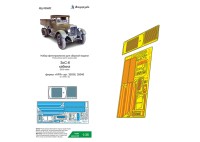 Микродизайн 035602 ЗиС-6 (АРК) кабина и шасси 1/35