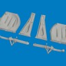 Eduard 672446 BRASSIN P-51D undercar.legs PRINT (ARMA H.) 1/72