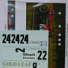 Reji Model 192 LOTUS 72C Gold Leaf Team (1970/1971) 1/24