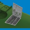Eduard 6481075 BRASSIN P-40E gun bays PRINT (EDU) 1/48