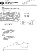 New Ware NWA-M1287 Mask TA-4H/J Skyhawk IAF EXPERT (HOBBY 2000) 1/48