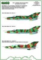 Model Maker Decals D48071 Bulgarian Mikoyan MiG-21 Last Flight 1/48