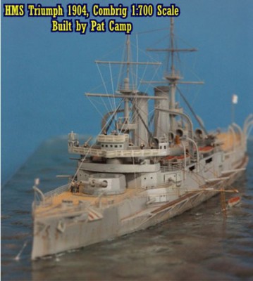 Combrig 70293 HMS Triumph Battleship, 1904 1/700