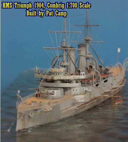 Combrig 70293 HMS Triumph Battleship, 1904 1/700
