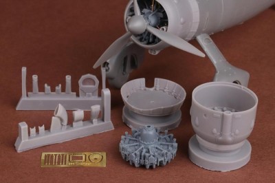 SBS model 48096 Westland Lysander Mk.I/III engine&amp;cowling set 1/48