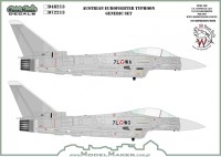 Model Maker Decals D48213 Austrian Eurofighter EF-2000A/EF-2000B Typhoon generic set 1/48