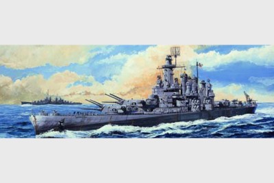 Trumpeter 05735 Линкор ВВ-56 &quot;Вашингтон&quot; 1/700