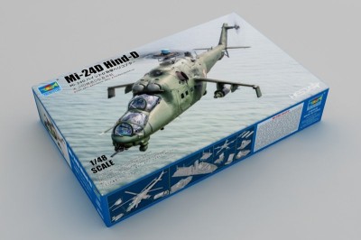 Trumpeter 05812 Вертолет Тип Mi-24D 1/48