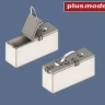 Plusmodel DP3042 Machine Gun Vickers ammun.boxes WWI 1/35