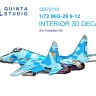Quinta studio QD72119 МиГ-29 9-12 (Trumpeter) 1/72