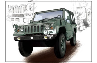 Trumpeter 05572 Японский легкий Автомобиль type 73 1/35