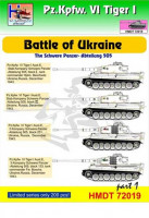 Hm Decals HMDT72019 1/72 Decals Pz.Kpfw.VI Tiger I Battle of Ukraine 1