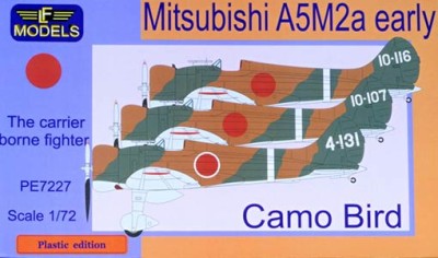 Lf Model P7227 Mitsubishi A5M2a early Claude Camo Bird 1/72