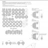 New Ware NWA-M0275 1/72 Mask Tu-22M Backfire EXPERT (ITAL 1238)