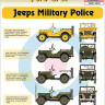 Hm Decals HMDT48027 1/48 Decals J.Willys MB/Ford GPW Military Police 2