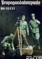 Bravo6 35131 Германские бойцы Propagandacompanie (2 фигурки + камера) 1:35