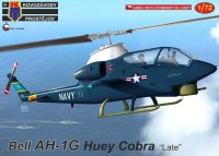Kovozavody Prostejov 72378 Bell AH-1G Huey Cobra Late (3x camo) 1/72