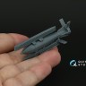 Quinta studio QT48180 Авиабомбы ФАБ-500 М-62 с модулем УМПК, 2 шт. (для всех моделей) 1/48