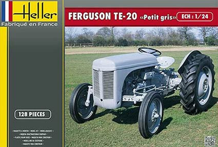 Heller 81401 Трактор Ferguson TE-20 Petit Gris 1/24