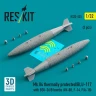 Reskit 32525 Mk.84 therm.prot./BLU-117 w/ BSU-36/B bombs 1/32