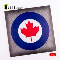 Reskit S48033 Canada Roundel - Acrylic 3 mm (240x240) 1/48