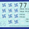 Sbs Model D48016 Decal Fokker DXXI Mercury in Finnish service 1/48