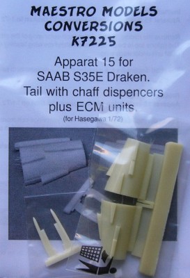Maestro Models MMCK-7225 1/72 Apparat 15 for S35E Draken