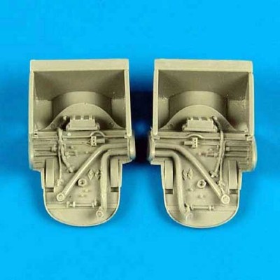 QuickBoost QB48352 Bf 110C/D engine bulkhead 1/48