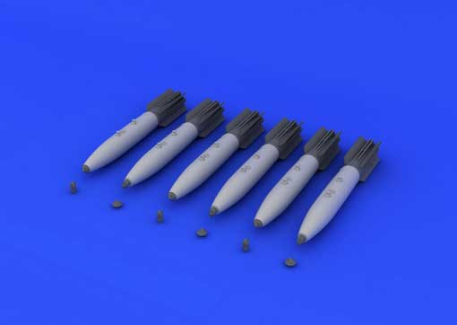 Eduard 648128 Mk.82 bombs w/airbrake early