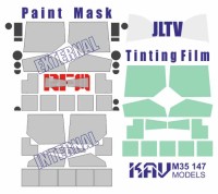 KAV M35147 Окрасочная маска на JLTV ПРОФИ (RFM 5090, 5099) 1/35