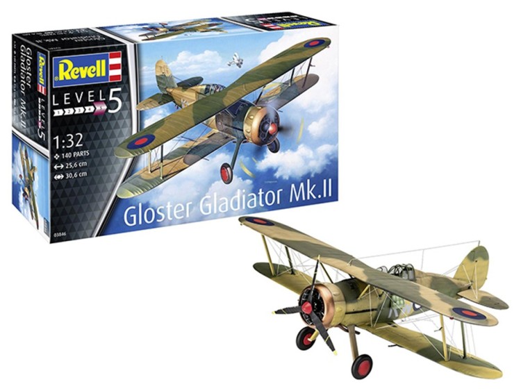Revell 03846 Gloster Gladiator Mk.II (Ex ICM) 1/32