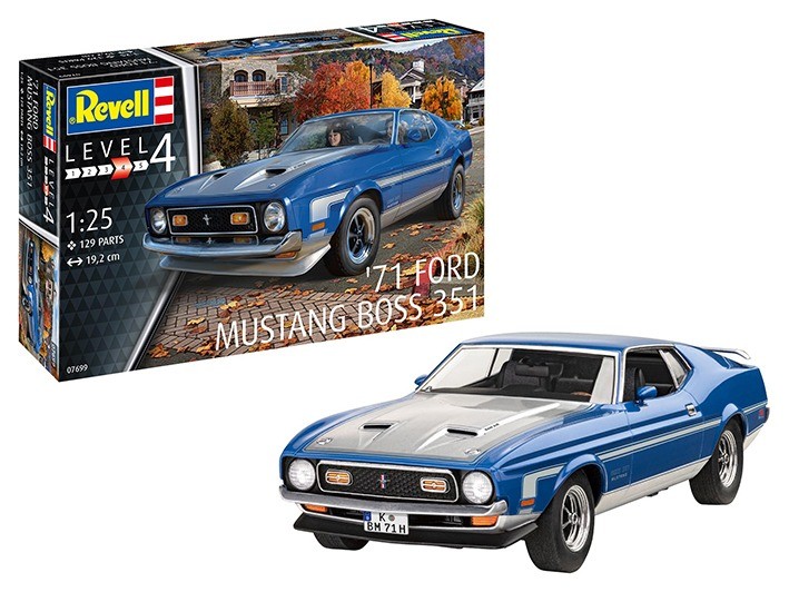 Revell 07699 '71 Ford Mustang Boss 351 1/25