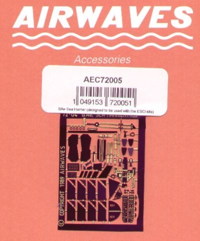 Airwaves (etched) AEC72005 BAe Sea Harrier FRS.1 1/72