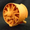 Metallic Details MDR3237 Fiat CR.42 Falco. Cowling and engine (designed to be used with ICM UA GB kits) (3d-printed) 1/32