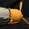 Metallic Details MDR3237 Fiat CR.42 Falco. Cowling and engine (designed to be used with ICM UA GB kits) (3d-printed) 1/32