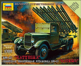 Звезда 6128 БМ-13 &quot;Катюша&quot; 1/100