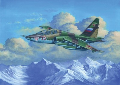 Trumpeter 02277 Советский Самолет Su-25 UB Frogfoot B 1/32