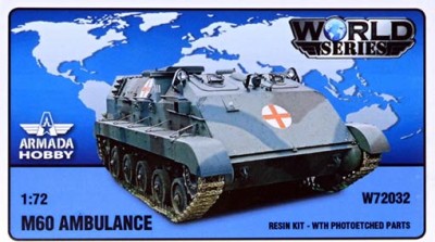 Armada Hobby W72032 M-60 Ambulance (resin kit w/ PE) 1/72