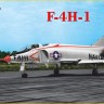 Sova Model 14005 F4H-1 Phantom (1959 Flight tests) 1/44