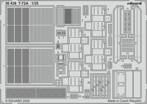 Eduard 36438 SET T-72A (HOBBYB)