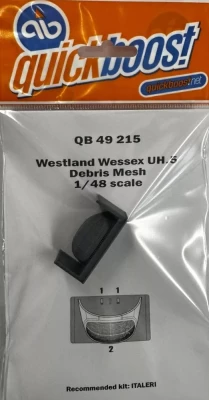 Quickboost 49215 Westland Wessex UH.5 debrish mesh (ITAL) 1/48