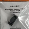 Quickboost 49215 Westland Wessex UH.5 debrish mesh (ITAL) 1/48