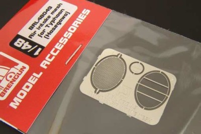 Brengun BRL48049 Air intake mesh for Typhoon 1/48